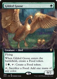 Gilded Goose (Extended Art), Throne of Eldraine