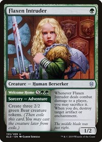 Flaxen Intruder, Throne of Eldraine