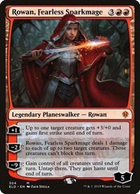 Rowan, Fearless Sparkmage, Throne of Eldraine