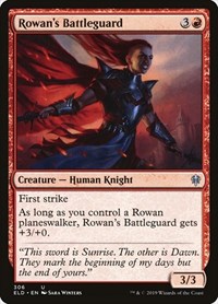 Rowan's Battleguard, Throne of Eldraine