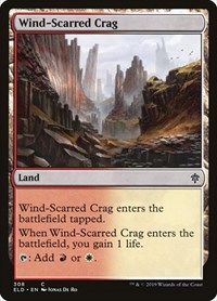 Wind-Scarred Crag, Throne of Eldraine