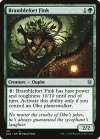 Bramblefort Fink, Throne of Eldraine