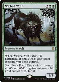Wicked Wolf, Throne of Eldraine