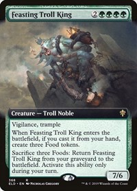 Feasting Troll King (Extended Art), Throne of Eldraine
