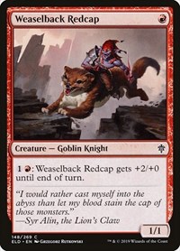 Weaselback Redcap, Throne of Eldraine