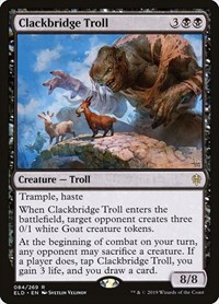 Clackbridge Troll, Throne of Eldraine