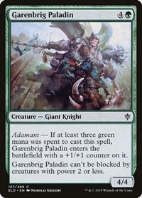 Garenbrig Paladin, Throne of Eldraine
