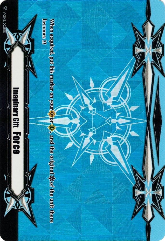 Imaginary Gift [Force II] (Metallic Blue Foil), Standard, front