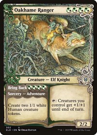 Oakhame Ranger (Showcase), Throne of Eldraine