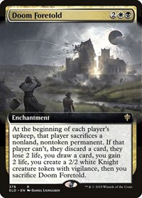 Doom Foretold (Extended Art), Throne of Eldraine