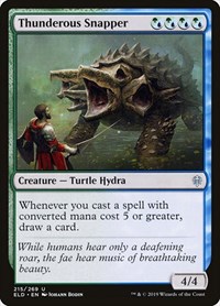 Thunderous Snapper, Throne of Eldraine