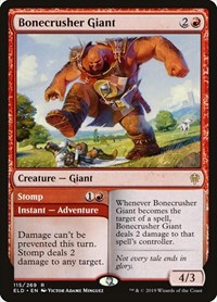 Bonecrusher Giant, Throne of Eldraine