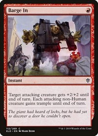 Barge In, Throne of Eldraine