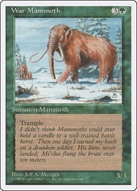 War Mammoth, Fourth Edition