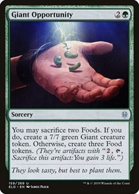 Giant Opportunity, Throne of Eldraine