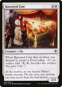Bartered Cow, Throne of Eldraine