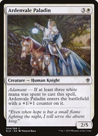 Ardenvale Paladin, Throne of Eldraine