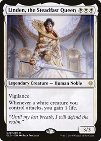 Linden, the Steadfast Queen, Throne of Eldraine