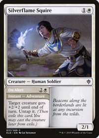 Silverflame Squire, Throne of Eldraine