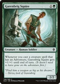 Garenbrig Squire, Throne of Eldraine