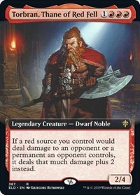 Torbran, Thane of Red Fell (Extended Art), Throne of Eldraine