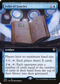 Folio of Fancies (Extended Art), Throne of Eldraine