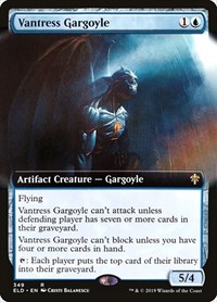 Vantress Gargoyle (Extended Art), Throne of Eldraine