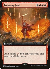 Irencrag Feat (Extended Art), Throne of Eldraine