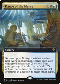 Dance of the Manse (Extended Art), Throne of Eldraine