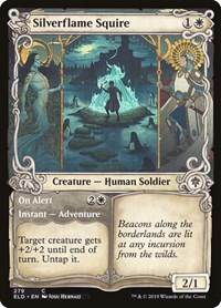 Silverflame Squire (Showcase), Throne of Eldraine