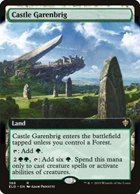 Castle Garenbrig (Extended Art), Throne of Eldraine