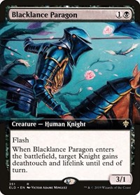 Blacklance Paragon (Extended Art), Throne of Eldraine