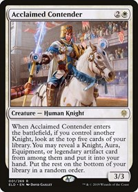 Acclaimed Contender, Throne of Eldraine