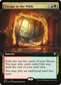 Escape to the Wilds (Extended Art), Throne of Eldraine