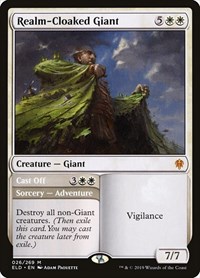 Realm-Cloaked Giant, Throne of Eldraine