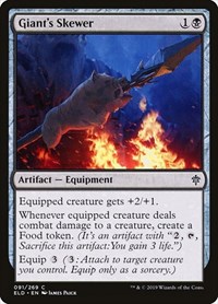 Giant's Skewer, Throne of Eldraine
