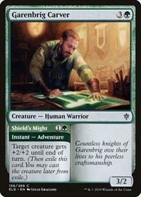 Garenbrig Carver, Throne of Eldraine