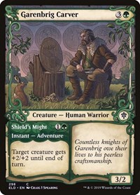 Garenbrig Carver (Showcase), Throne of Eldraine