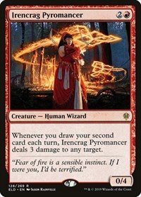 Irencrag Pyromancer, Throne of Eldraine