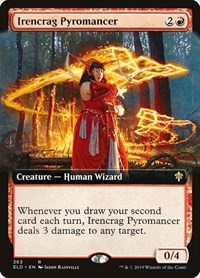 Irencrag Pyromancer (Extended Art), Throne of Eldraine