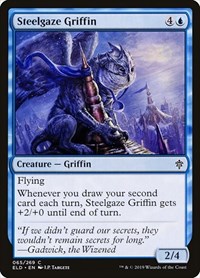 Steelgaze Griffin, Throne of Eldraine