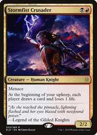 Stormfist Crusader, Throne of Eldraine