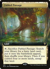 Fabled Passage (Extended Art), Throne of Eldraine