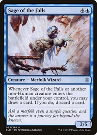 Sage of the Falls, Throne of Eldraine