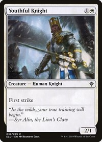 Youthful Knight, Throne of Eldraine