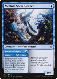 Merfolk Secretkeeper, Throne of Eldraine