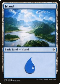 Island (254), Throne of Eldraine