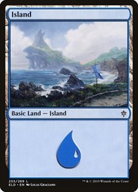 Island (255), Throne of Eldraine