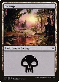 Swamp (258), Throne of Eldraine