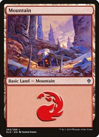 Mountain (263), Throne of Eldraine